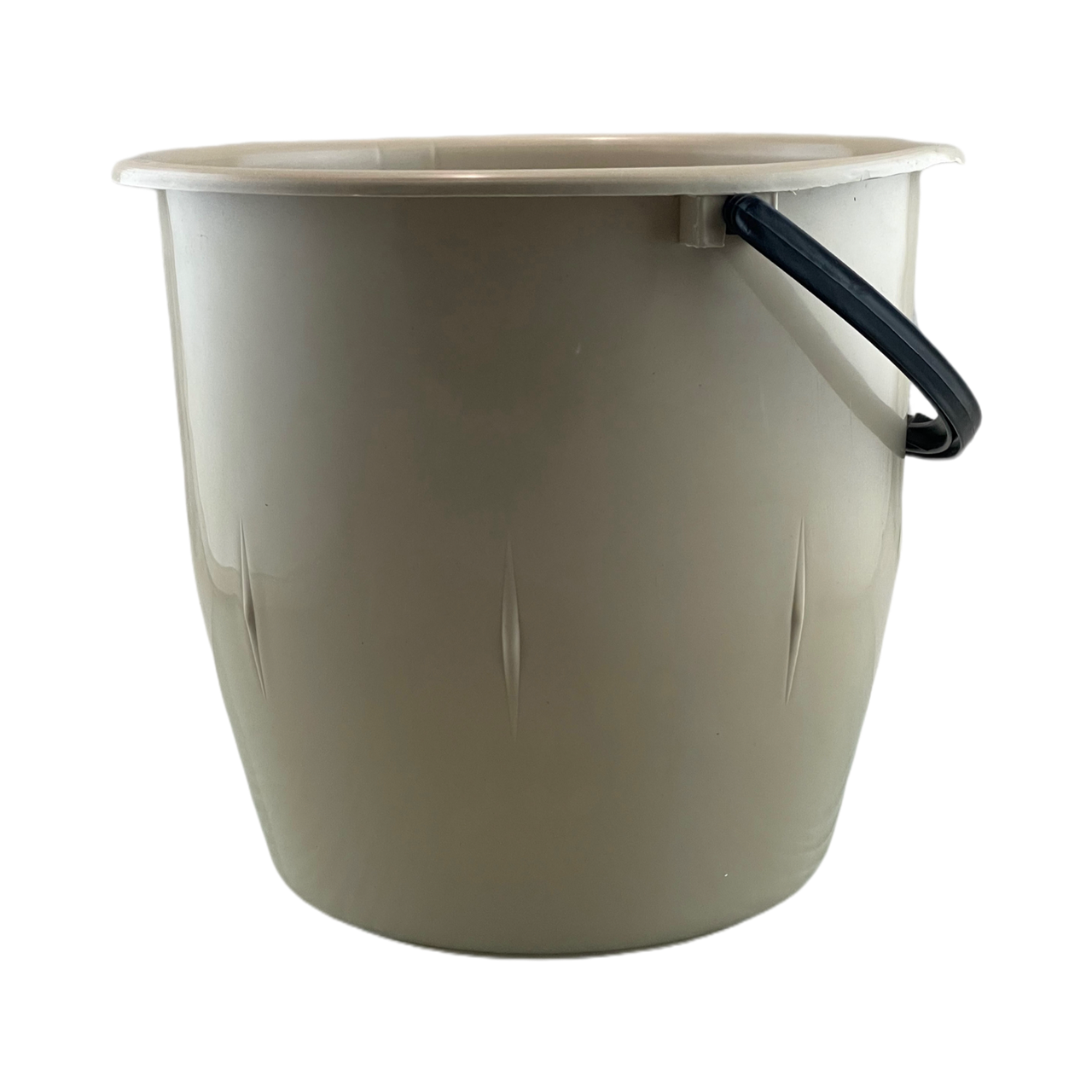 Відро господарське 10л пластикове беж ММ2087-13 ММ Пласт, фото 1