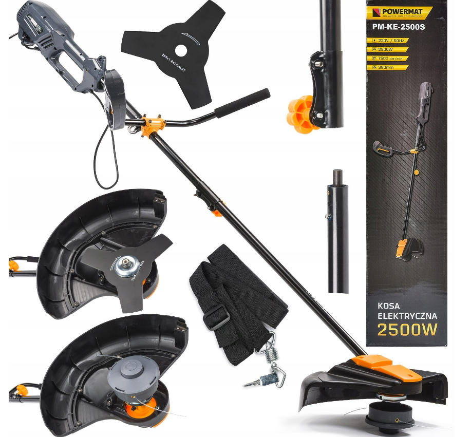 Електротример з велосипедню ручкою Powermat 2500 W
