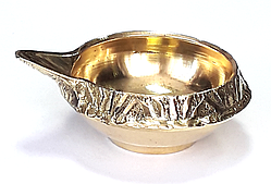 Аромакурильниця - лампадка бронзова