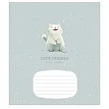 Зошит шкільний 12арк. у клітинку Школярик виб. УФ-лак  //30шт/уп, фото 3