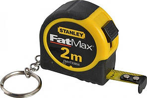 Рулетка-брелок FATMAX 2 м х 13мм в гумовому корпусі STANLEY FMHT1-33856