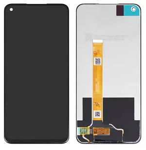 Дисплей для Oppo A53 5G, чорний, без рамки, Original (PRC)