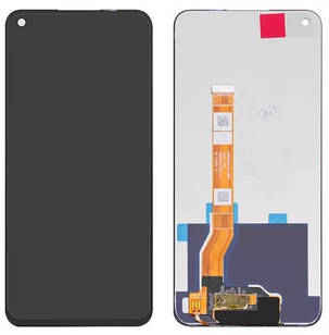 Дисплей для Oppo A36, A76, чорний, без рамки, Original (PRC)