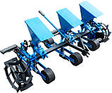 Овочева сівалка кукурудзяна 3 рядна СТВ-3 (Ci11) точного висіву до мотоблока, фото 3