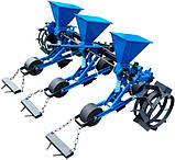 Овочева сівалка кукурудзяна 3 рядна СТВ-3 (Ci11) точного висіву до мотоблока, фото 5