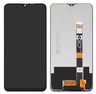 Дисплей для Oppo A12, A5s, A7, чорний, без рамки, Original (PRC), з чорним шлейфом
