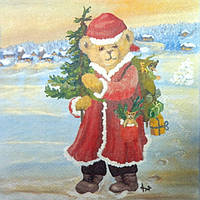 Серветка для декупажу 33х33см, НГМ-16