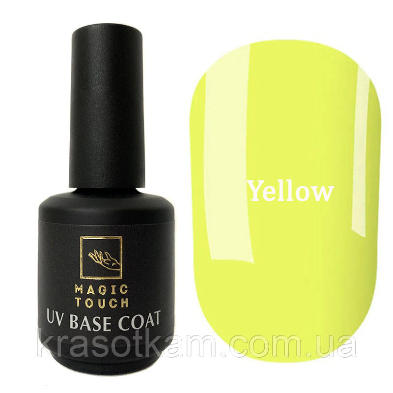 Magic Touch FRENCH BASE/RUBBER YELLOW 15 мл.