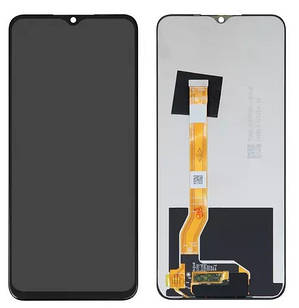 Дисплей для Oppo A17, A17k, A57 4G, A57 5G, A57e, A57s, A77 4G, A77 5G, A77s, A78 5G, чорний, без рамки, Original (PRC)