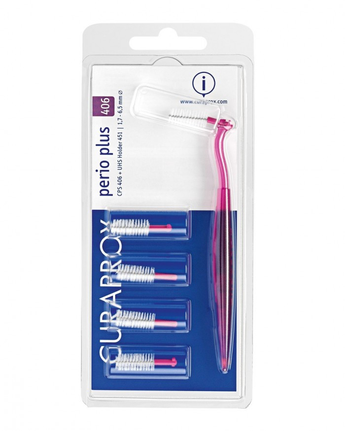Міжзубні йоржики Curaprox Perio Plus CPS 406 SET 1,7 мм / 6,5 мм