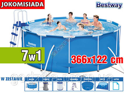 Басейн каркасний BESTWAY 366x122 см