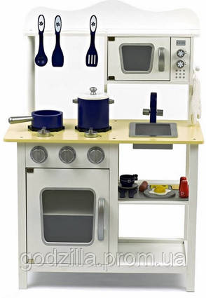 Дерев'яна Кухня Для Дітей CLASSIC WHITE -КОМПЛЕКТ