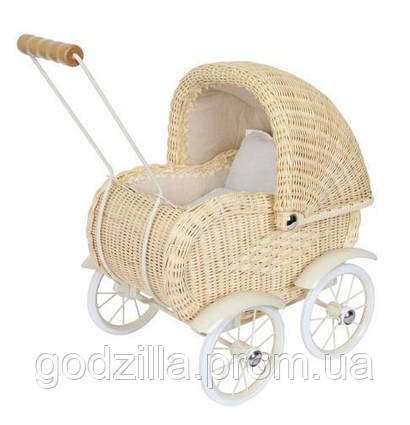 Коляска Плетені з Лози для Ляльок