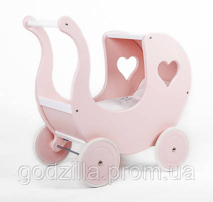 Дерев'яна коляска ляльок PETIT MADELEINE LANDAU