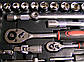 Набір ключів 94 шт + TORX, HEX біти 40 шт + ключі 6-22 мм 12 шт, фото 7