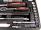 Набір ключів 94 шт + TORX, HEX біти 40 шт + ключі 6-22 мм 12 шт, фото 8