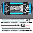 Підсвічування днища автомобіля з управлінням через телефон Android, IOS Bluetooth, фото 5