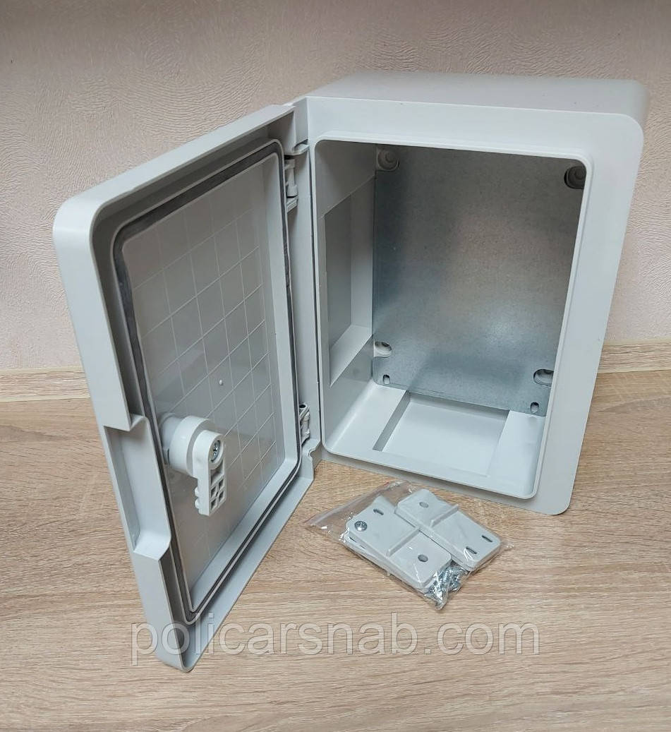 Бокс монтажний з ABS-пластику Horoz 250х330х140мм (800-700-002) IP65 сірий