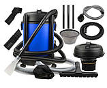 Пилосос для басейнів та ставків 1600Вт 25л GEKO G81089 вологе та сухе прибирання, фото 2