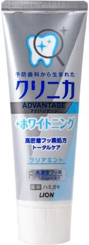 Lion Clinica Advantage + Відбілююча зубна паста свіжа м'ята 130 г