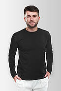 Футболка з довгим рукавом Sleeve Чорний M, фото 5