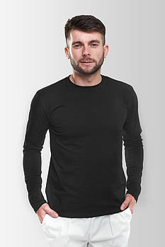 Футболка з довгим рукавом Sleeve Чорний S