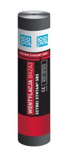 Рулонний матеріал Icopal Wentylacja Baza 3,0  аналог Уніфлекс Вент ЕПВ