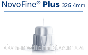 Голки для інсулінових шприц-ручок Новафайн Плюс 4 мм - Novofine Plus 32G, поштучно (фасування по 25 шт.), фото 3