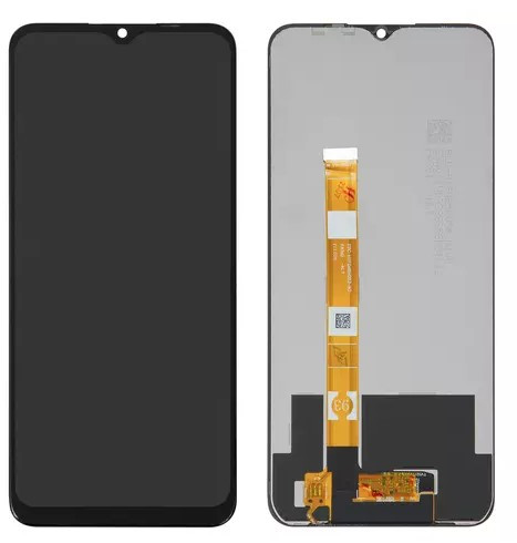 Дисплей для Oppo A15, A15s, чорний, без рамки
