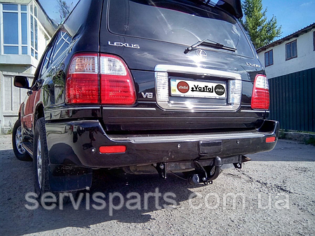 Фаркоп Toyota Land Cruiser 100 1998-2007 (Тойота Ленд Крузер 100) балка під бампером, фото 1