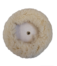 Полірувальний круг кручена шерсть - Lake Country Curved Wool Cutting Pad 76 мм. (41-003C), фото 5
