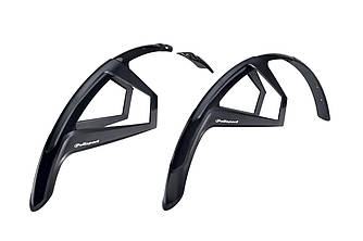 Комплект крил POLISPORT G-MUD GRAVEL 28" (50 мм) чорний