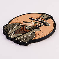 Нашивка Brand Element Чумний медик PVC, фото 2