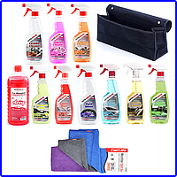 Набор автохимии догляд за авто 12 в 1