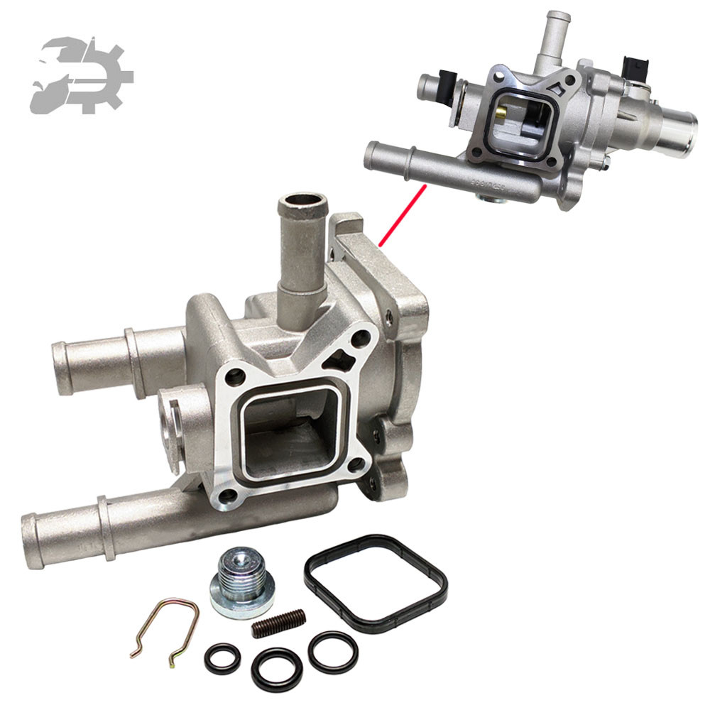 Корпус термостату Vectra C Opel 1.6 1.8 1338403 55353311 55577073 96984103 алюміній