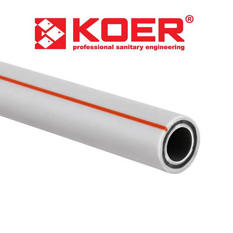 Труба PPR KOER Fiber БАЗАЛЬТ PN20 63x10,5, фото 1