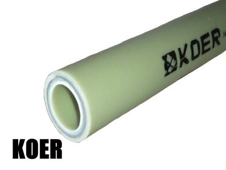 Труба PPR KOER Fiber БАЗАЛЬТ PN20 63x10,5, фото 3