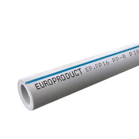 Труба EUROPRODUCT PPR PN20 63x10,5 (12 м/уп), фото 1