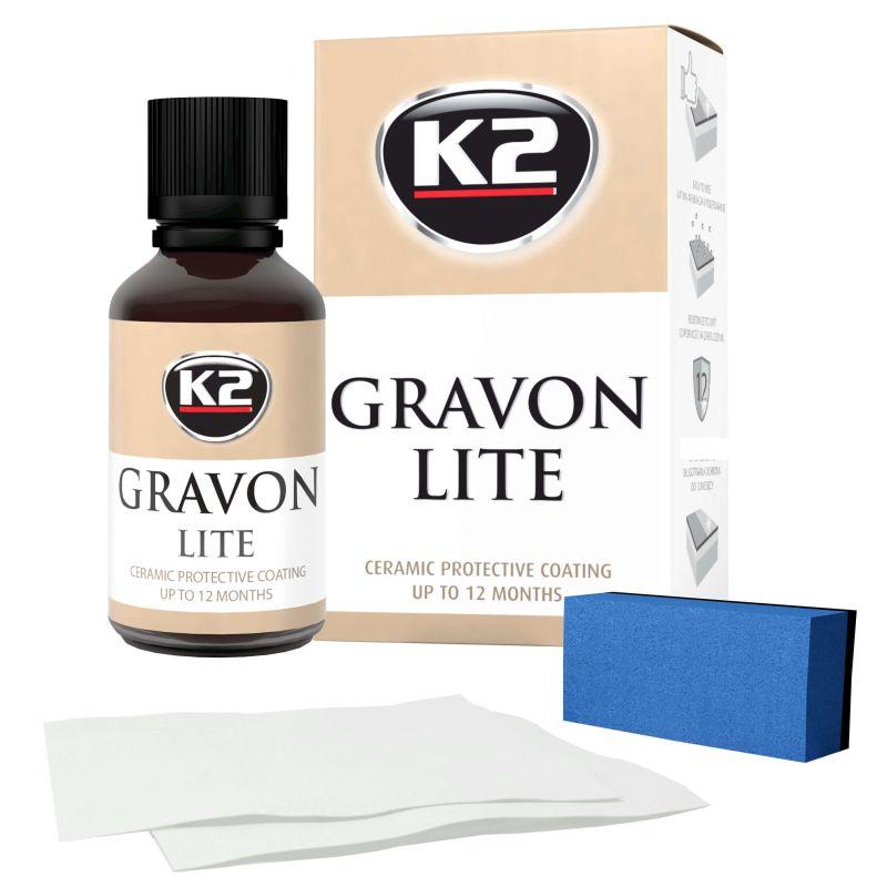 Набір для нанесення керамічного покриття K2 Gravon Lite 30мл