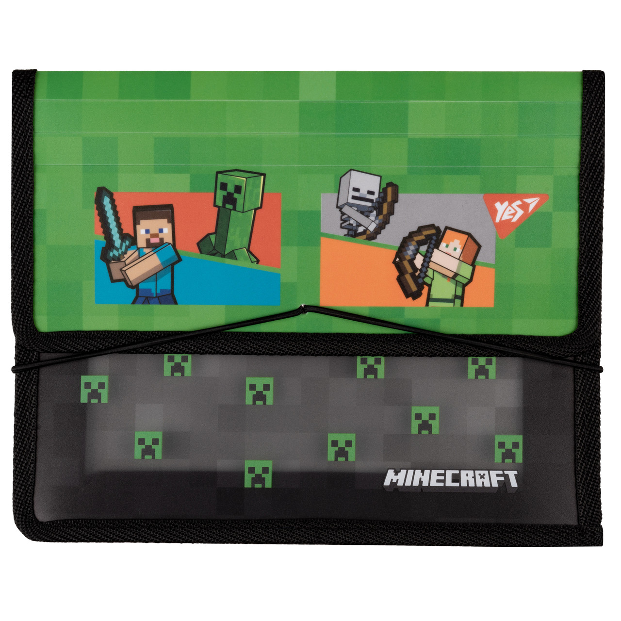 Папка учнів.пласт. В5 "Yes" на гумціі Minecraft Heroes 492207