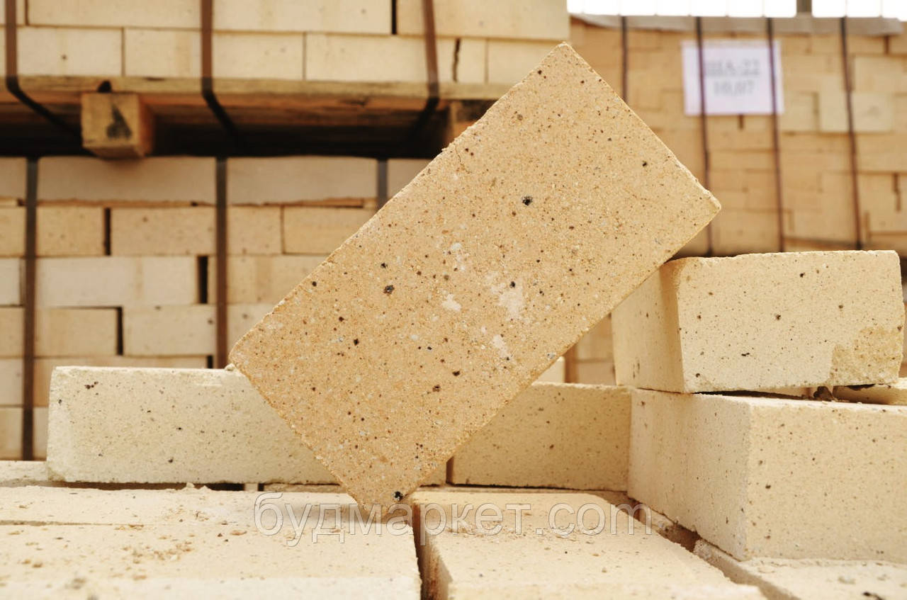 Цеглин вогнетривкийША-5 3,5 кг 230х114х65мм