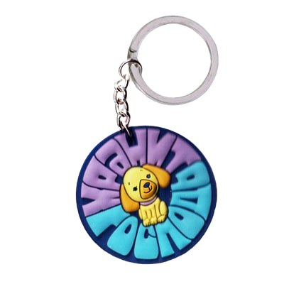 Брелок "Зберігає Господь" гумовий двосторонній, фото 1