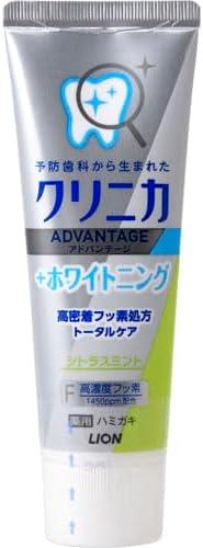 Lion Clinica Advantage + Відбілююча зубна паста цитрусова м'ята 130 г