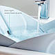 Дитяча ванна Frida Baby Soft Sink складна для умивальника  Сірий, фото 4