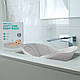 Дитяча ванна Frida Baby Soft Sink складна для умивальника  Сірий, фото 6