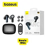 Навушники Baseus Bowie M2s ANC TWS для iPhone/Android black, фото 9