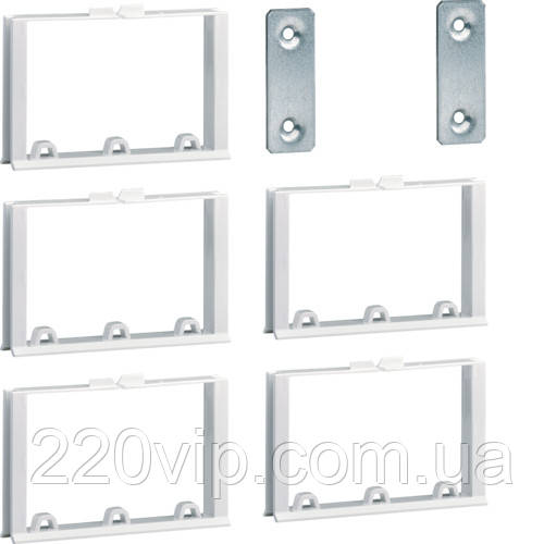 Переходник для горизонтального соединения двух щитов VEGA, VZ005VB HAGER, бокс Хагер, шкаф наружный (rozetka), фото 1