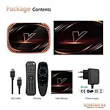 Vontar X4 4/32 GB Amlogic S905X4 AV1 смарт ТВ приставка tv box, фото 9