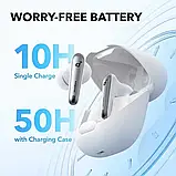 Наушники Anker SoundCore Liberty 4 NC Hi-Res Audio ANC LDAC 50ч White, фото 8