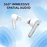 Наушники Anker SoundCore Liberty 4 White Hi-Res 360° BT5.3 ANC 9/28ч, фото 5
